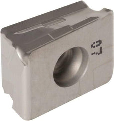 Iscar - HTP LNAR1606 P Grade IC07 Carbide Milling Insert - Uncoated, 0.483" Thick, 0.047" Corner Radius - USA Tool & Supply