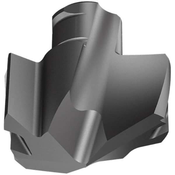 Iscar - Series ICP, 31.7mm Diam Grade IC908 Replaceable Drill Tip - Carbide, TiAlN/TiN Finish, 31 Seat Size - USA Tool & Supply