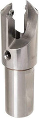 Iscar - Series ChamRing, 16mm ID, 38mm Overall Diam, 127.3mm OAL Drilling Chamfer Ring - XCGT-DT Insert - USA Tool & Supply