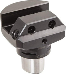Iscar - 58mm Head Length, Modular Grooving Blade Holder Head - Neutral Cut, System Size C5, Through Coolant, Series CAMFIX - USA Tool & Supply