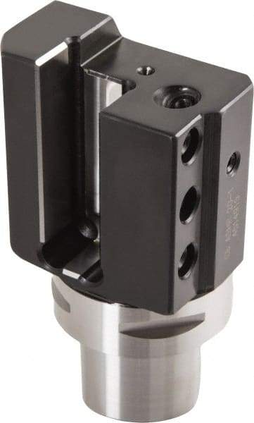 Iscar - 100mm Head Length, Modular Grooving Blade Holder Head - Left Hand Cut, System Size C6, Through Coolant, Series CAMFIX - USA Tool & Supply