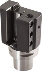 Iscar - 100mm Head Length, Modular Grooving Blade Holder Head - Left Hand Cut, System Size C6, Through Coolant, Series CAMFIX - USA Tool & Supply