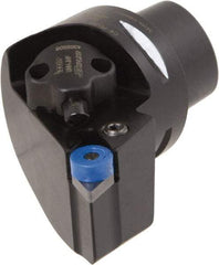 Iscar - Right Hand Cut, Size C4, Various Insert Compatiblity, External Modular Turning & Profiling Cutting Unit Head - 27mm Ctr to Cutting Edge, 50mm Head Length, Through Coolant, Series CAMFIX, Isoturn, JetHPLine - USA Tool & Supply