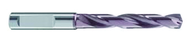 10.6mm Dia. - Carbide HP 5xD Drill-140° Point-Coolant-Firex-Notch Shank - USA Tool & Supply