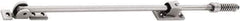 GLYNN-JOHNSON - 39" OAL x 23-5/16" Wide, 195 Lb Capacity, Stainless Steel Lid Stay - Center, 1/2" Mounting Hole Diam, 110° Max Opening, Aluminum Satin Stainless Steel - USA Tool & Supply
