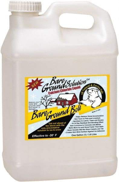 Bare Ground Solutions - 2.5 Gal Jug Magnesium Chloride Liquid - Effective to -20°F - USA Tool & Supply