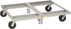 Little Giant - 3,600 Lb Capacity Steel Pallet Dolly - 48" Long x 40" Wide x 9" High, 6" Phenolic Wheels - USA Tool & Supply