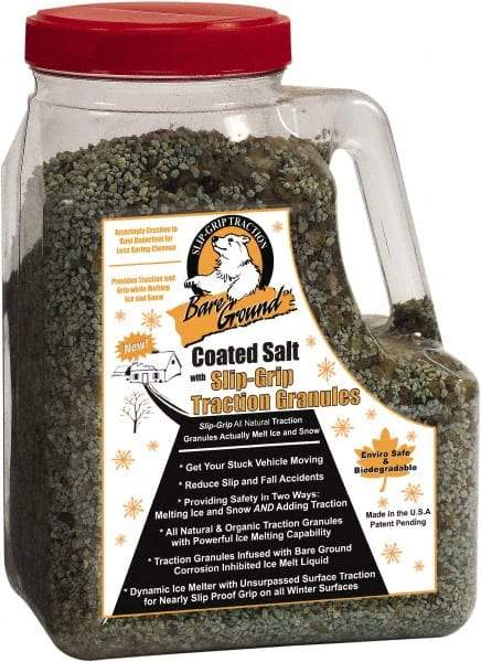 Bare Ground Solutions - 12 Lb Jug Granules - Effective to -20°F - USA Tool & Supply