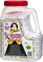 Bare Ground Solutions - 7 Lb Jug Calcium Chloride Pellets - Effective to -20°F - USA Tool & Supply