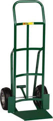 Little Giant - 800 Lb Capacity 47" OAH Hand Truck - 13-1/2 x 16" Base Plate, Continuous Handle, Steel, Pneumatic Wheels - USA Tool & Supply