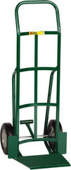 Little Giant - 800 Lb Capacity 47" OAH Hand Truck - 13-1/2 x 16" Base Plate, Continuous Handle, Steel, Solid Rubber Wheels - USA Tool & Supply