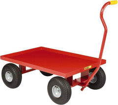 Little Giant - 1,200 Lb Capacity Steel Wagon Truck - Steel Deck, 24" OAW - USA Tool & Supply