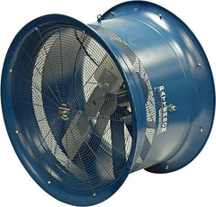 Patterson Fan - 30" Blade, 1 hp, 12,000 CFM, Industrial Circulation Fan - Suspension, 208-230/460 Volts, 1 Speed - USA Tool & Supply