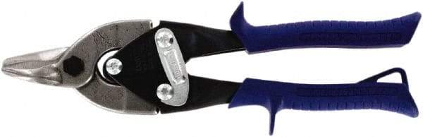 Midwest Snips - 7/8" Length of Cut, Straight Pattern Aviation Snip - 9" OAL, 16 AWG Steel Capacity - USA Tool & Supply