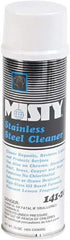 Misty - 15 fl oz Liquid Stainless Steel Cleaner & Polish - Lemon Scented, Aerosol Container - USA Tool & Supply