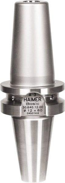 HAIMER - 1/8" Hole Diam, BT30 Taper Shank Shrink Fit Tool Holder & Adapter - 3" Projection, 10mm Nose Diam, 9mm Clamping Depth, 25,000 RPM - Exact Industrial Supply