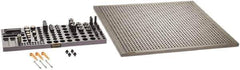 Renishaw - M8, CMM Magnetic & Clamping Kit - Use with CMM Fixtures, Includes 47Pc. Component Set, 600x600mm Plate - USA Tool & Supply