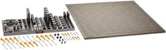 Renishaw - M6, CMM Clamping Kit - Use with CMM Fixtures, Includes 110Pc. Component Set, 600x600mm Plate - USA Tool & Supply