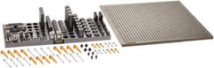 Renishaw - M6, CMM Clamping Kit - Use with CMM Fixtures, Includes 110Pc. Component Set, 450x450mm Plate - USA Tool & Supply