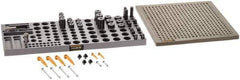 Renishaw - M6, CMM Clamping Kit - Use with CMM Fixtures, Includes 44Pc. Component Set, 300x300mm Plate - USA Tool & Supply