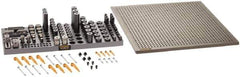 Renishaw - M6, CMM Magnetic & Clamping Kit - Use with CMM Fixtures, Includes 112Pc. Component Set, 450x450mm Plate - USA Tool & Supply