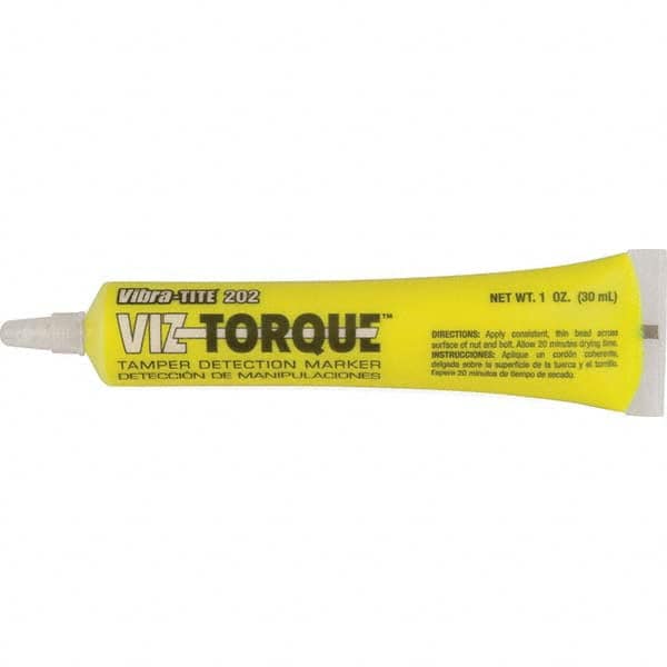 Vibra-Tite - Markers & Paintsticks Type: Visual Vibratory Indicator Color: Yellow - USA Tool & Supply