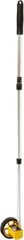 Johnson Level & Tool - 9,999' Counter Limit, 3-1/2' OAL, Measuring Wheel - Measures in Ft/In - USA Tool & Supply