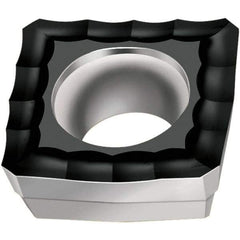 Walter - P2841 E67 Grade WXP40 Carbide Indexable Drill Insert - Square, 6.35mm Inscribed Circle - USA Tool & Supply