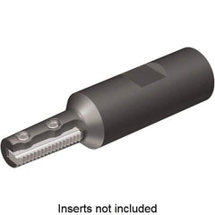 Kennametal - 0.45" Cut Diam, 1.02" Max Depth of Cut, 3/4" Shank Diam, Indexable Thread Mill - Insert Style TMT24, 24mm Insert Size, 1 Insert, Toolholder Style TMT24, 3.23" OAL - USA Tool & Supply