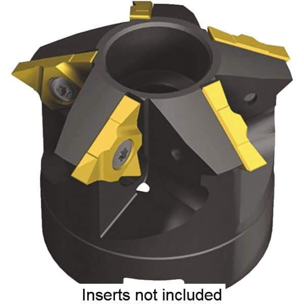 Kennametal - 41mm Cut Diam, 40mm Max Hole Depth, 16mm Arbor Hole Diam, Indexable Thread Mill - Insert Style KTM16, 16mm Insert Size, 4 Inserts, Toolholder Style KTMD, 40mm OAL - USA Tool & Supply