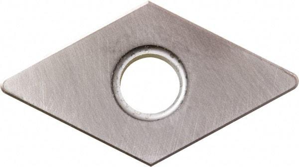 Kyocera - DNGA432 Grade PT600M Ceramic Turning Insert - Al2O3/TiC (Megacoat) Finish, 55° Diamond, 1/2" Inscr Circle, 3/16" Thick, 1/32" Corner Radius - USA Tool & Supply