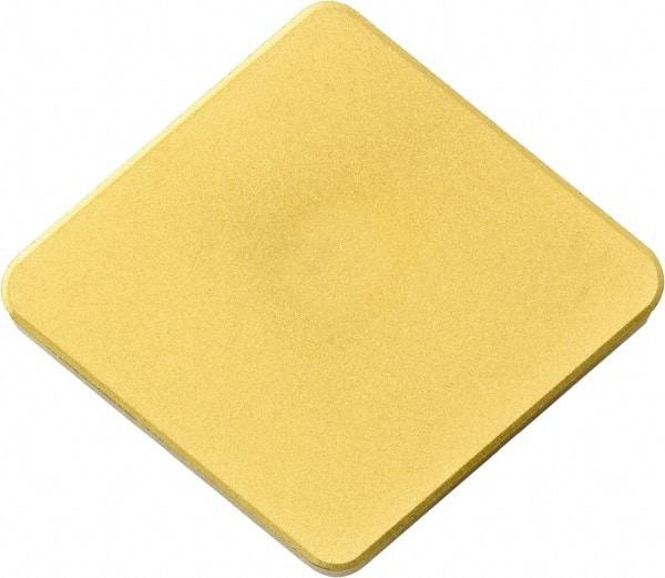 Kyocera - CNM323 Grade KBN900 CBN Turning Insert - TiN Finish, 80° Diamond, 3/8" Inscr Circle, 1/8" Thick, 3/64" Corner Radius - USA Tool & Supply