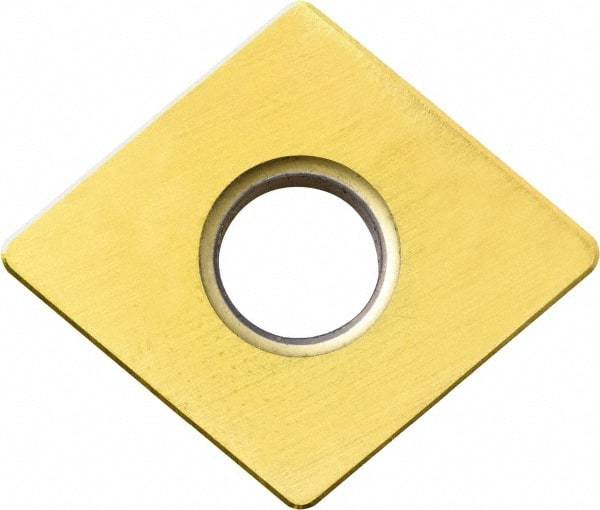 Kyocera - CNGA433 Grade KS6040 Ceramic Turning Insert - Uncoated, 80° Diamond, 1/2" Inscr Circle, 3/16" Thick, 3/64" Corner Radius - USA Tool & Supply