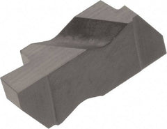 Kyocera - 3156KCG Grade A65, 5/32" Cutting Width Ceramic Grooving Insert - 0.15" Max Depth of Cut, Right Hand, 0.008" Corner Radius, Al2O3/TiC3 Finish - USA Tool & Supply