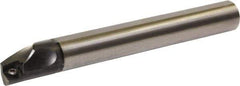 Kyocera - 14mm Min Bore Diam, 180mm OAL, 12mm Shank Diam, C/E-SCLC-A Indexable Boring Bar - 23mm Max Bore Depth, CCGT 215.., CCGW 215.., CCMT 215.., CCMW 215.. Insert, Screw Holding Method - USA Tool & Supply