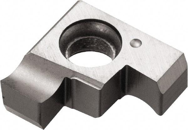 Kyocera - 300GE B Grade PR1225, 3mm Cutting Width Carbide Grooving Insert - 2.2mm Max Depth of Cut, Right Hand, 0.2mm Corner Radius, Megacoat Finish - USA Tool & Supply