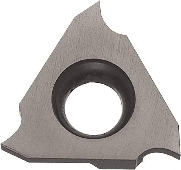 Kyocera - 32TGF Grade PR1215, 1/16" Cutting Width Carbide Grooving Insert - 0.078" Max Depth of Cut, Left Hand, 0.004" Corner Radius, Megacoat Finish - USA Tool & Supply