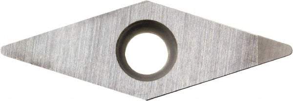 Kyocera - VBGW331 Grade KBN525 CBN Turning Insert - Uncoated, 35° Diamond, 3/8" Inscr Circle, 3/16" Thick, 1/64" Corner Radius - USA Tool & Supply