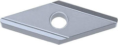 Kyocera - VNGG332 Grade KW10 Carbide Turning Insert - Uncoated, 35° Diamond, 3/8" Inscr Circle, 3/16" Thick, 1/32" Corner Radius - USA Tool & Supply