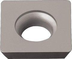 Kyocera - SEKW421 Grade TN100M Cermet Milling Insert - TiCN/NbC Finish, 1/8" Thick, 1/2" Inscribed Circle, 0.228" Corner Radius - USA Tool & Supply