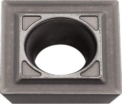 Kyocera - SDMT31.81 Grade KW10 Carbide Milling Insert - WC/Co Finish, 0.218" Thick, 7/32" Inscribed Circle - USA Tool & Supply