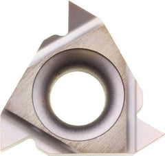 Kyocera - 11IR Internal Right Hand 48-16 Partial Profile 60° Laydown Threading Insert - Grade PR1115, TiAlN Coated Carbide, 6.35mm Inscribed Circle - USA Tool & Supply