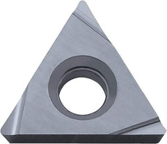 Kyocera - TPGH1.81.51 Grade KW10 Carbide Turning Insert - Uncoated, 60° Triangle, 7/32" Inscr Circle, 3/32" Thick, 1/64" Corner Radius - USA Tool & Supply