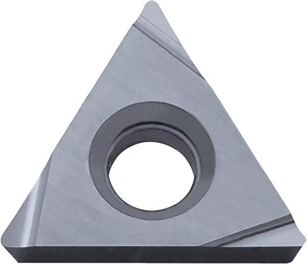 Kyocera - TPGH1.81.51 Grade PV720 Cermet Turning Insert - TiCN (Megacoat Nano) Finish, 60° Triangle, 7/32" Inscr Circle, 3/32" Thick, 1/64" Corner Radius - USA Tool & Supply