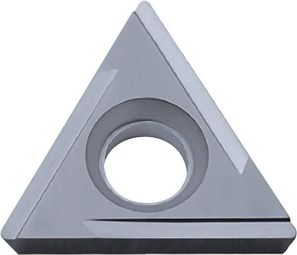 Kyocera - TPGH221 H Grade PR930 Carbide Turning Insert - TiCN Finish, 60° Triangle, 1/4" Inscr Circle, 1/8" Thick, 1/64" Corner Radius - USA Tool & Supply