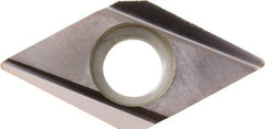 Kyocera - DCGT32.51 J Grade PR1225 Carbide Turning Insert - Megacoat Finish, 55° Diamond, 3/8" Inscr Circle, 5/32" Thick, 1/64" Corner Radius - USA Tool & Supply