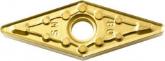 Kyocera - VNMG332 MS Grade SW05 Carbide Turning Insert - Uncoated, 35° Diamond, 3/8" Inscr Circle, 3/16" Thick, 1/32" Corner Radius - USA Tool & Supply