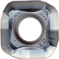 Kyocera - SOMT100420 LD Grade PR1535 Carbide Milling Insert - Megacoat Nano Finish, 4.58mm Thick, 10.45mm Inscribed Circle - USA Tool & Supply