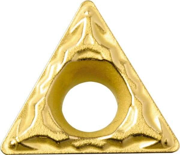 Kyocera - TPMT1.81.51 PP Grade CA515 Carbide Turning Insert - TiCN/Al2O3/TiN Finish, 60° Triangle, 7/32" Inscr Circle, 3/32" Thick, 1/64" Corner Radius - USA Tool & Supply