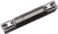 Kyocera - 4020GDM GL Grade PR1535, 4mm Cutting Width Carbide Grooving Insert - Neutral, 0.4mm Corner Radius, Megacoat Nano Finish - USA Tool & Supply
